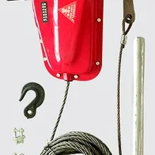 1,5 T- 3TX20M-30M ручной провод веревка ручной подъемник для подвесной электрической платформы, ручная лебедка блок стальной трос лебедки подъемник