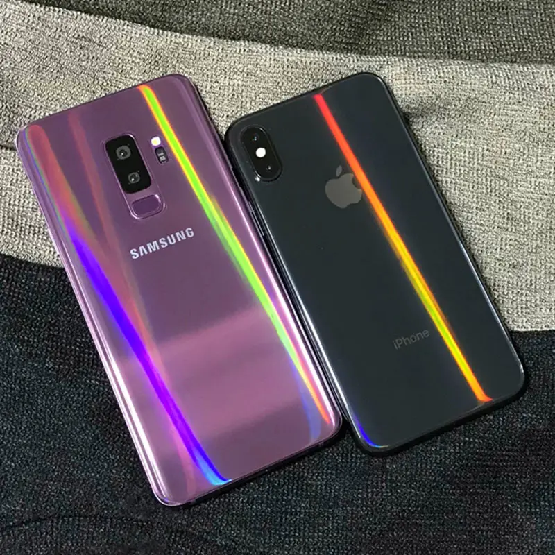

BFOLLOW Aurora Soft Back Film for Samsung Galaxy S8 S9 Plus / Note 8 9 Anti Scratch Screen Protector