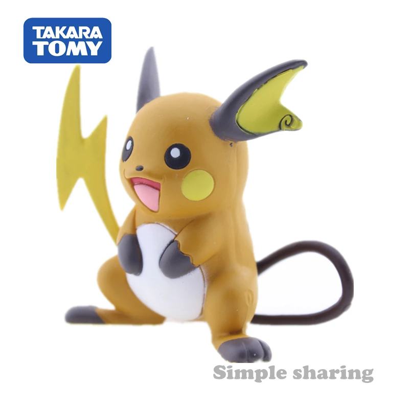 TAKARA TOMY Tomica фигурки покемона коллекционные Аниме райчу марионетка Солнце Луна
