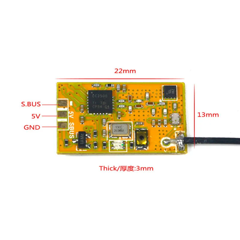 RX800 PRO 2.4GFUTABA S-FHSSSBUS SF800 FM800 (5)