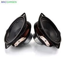 MACGARSEN 2pcs Full Range Speaker 8 ohm 10W HiFi Portable Speakers 57mm Repair Soundbar Mini Loudspeaker DIY Bluetooth Speaker