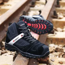 MODYF/мужские рабочие ботинки со стальным носком; Промышленная защитная обувь; противоскользящая резиновая нескользящая защитная обувь