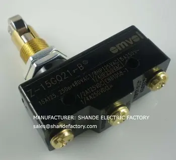 

High Quality Mount Cross Roller Plunger Actuated Limit Switch Z-15GQ21-B,Fast Express Free Shipping