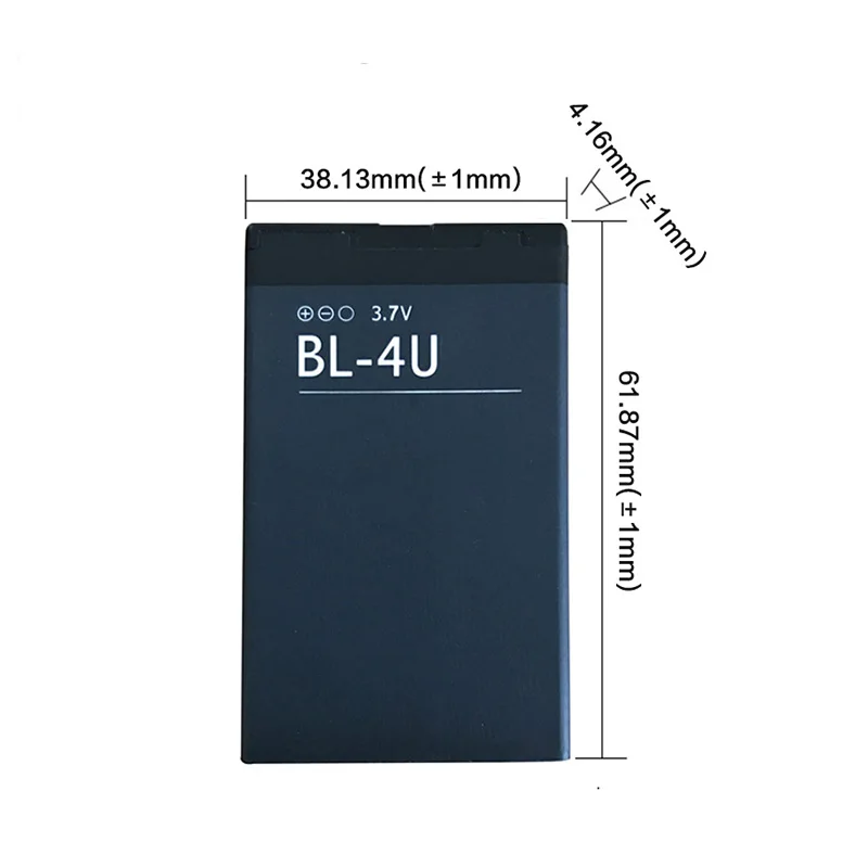 BL-4U BL 4U телефон Батарея для NOKIA E66 C5-03 5530 E75 5250 5730