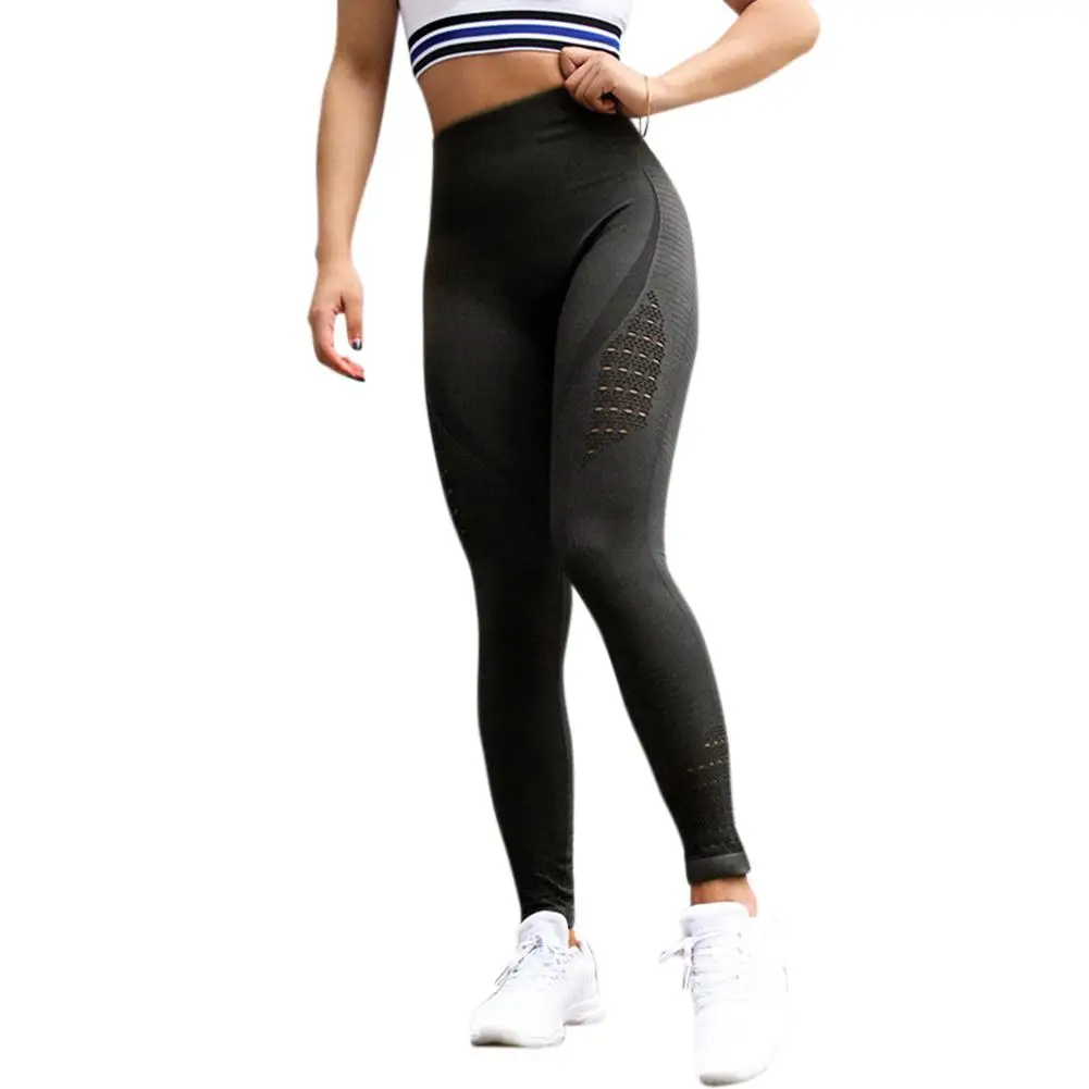 Yfashion Women Seamless Quick Drying Pants Super Stretchy Gym High Waist Sport Leggings Running Pants Yfashion Women Seamless Quick Drying Pants Super Stretchy Gym High Waist Sport Leggings Running Pants