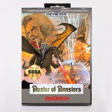 Магистр монстров игровой картридж 16 бит MD игровая карта с розничной коробкой для sega Mega Drive для Genesis