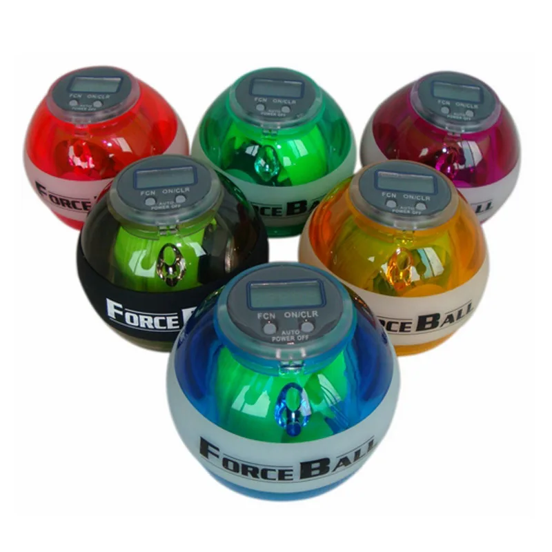 

Fitness Balls Comprehensive fitness Slimming Power Gyroscope ball LED Wrist Strengthener force Ball with Power Grip Ball