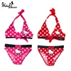 Good Value Girls Swimsuit Bikini-Set Two-Piece Red Dot Baby Child Cartoon Cute 6801-C Plaid New znqRNO1A