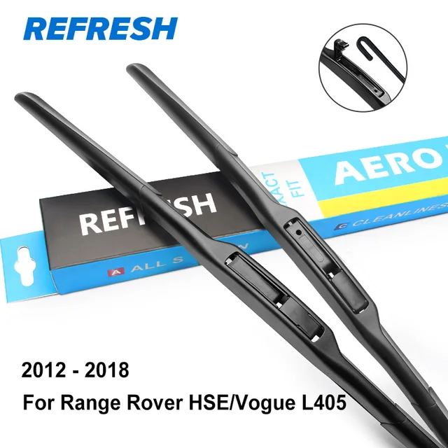 REFRESH Wiper Blades for Range Rover L322 / Vogue / HSE 2002 2003 2004