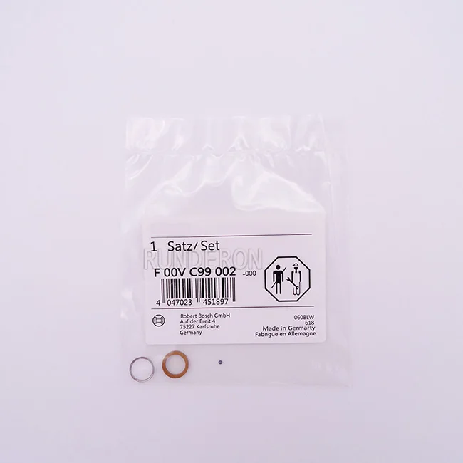 

Euro III F00VC99002 Common Rail Injector Repair Kit for 0445 120 Series F00VC05001 1.34mm Stell Ball F 00V C99 002