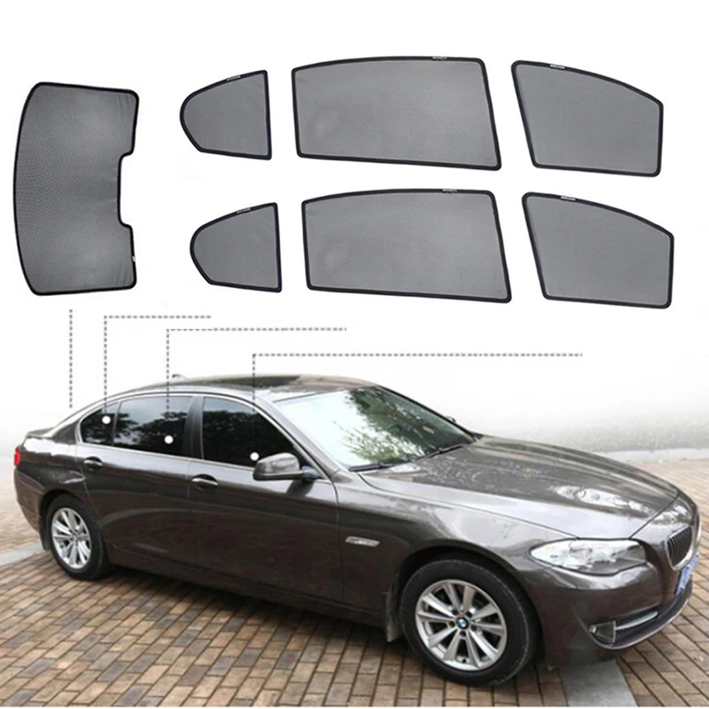 For Bmw F30 Car Sun Visor Cover Sunshade Curtain Uv Protection Shield Sunshade Window Protector Automobile Sun Shade Side Window Sunshades Aliexpress