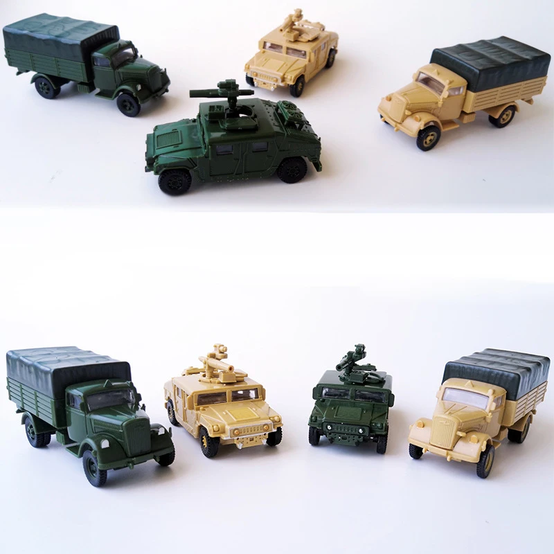 Пластиковая модель автомобиля армейский Детский обучающий военный реальный развивающий креативный грузовик 1/72 Kfz.305 детский мини