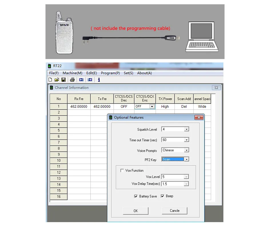 4 шт. Retevis RT622 RT22 удобная портативная рация радиостанция 16CH UHF CTCSS/DCS VOX Scan Hf трансивер 2 способ радио Удобная рация