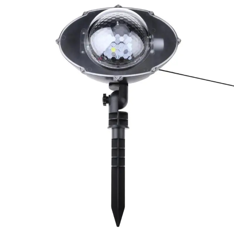 

5W LED Garden Landscape Lighting Holiday Snowfall Projector Light Outdoor Lawn Lamp Waterproof With Remote Control US Plug E5M1