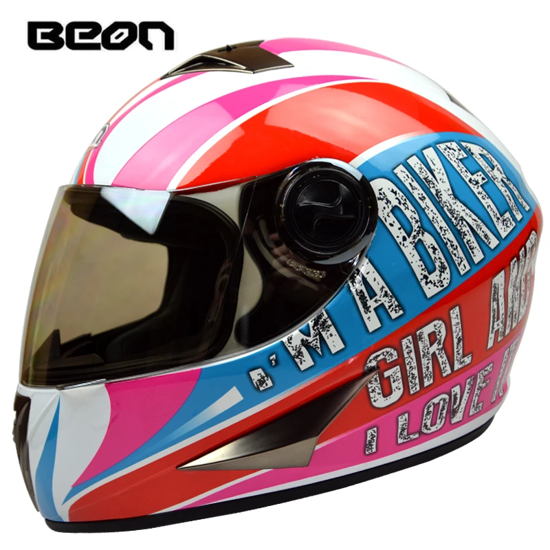 Marca BEON B500 casco de cara para mujer cascos clásicos motocicleta motociclistas capacete para hombre Kart racing Casco Según - AliExpress