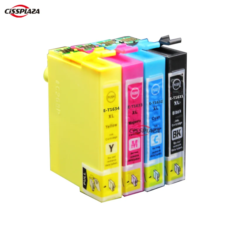 CISSPLAZA 20pk совместимый чернильный картридж для Epson Workforce WF2010 WF2510 WF2520 wf2530 WF2540 T1631 - T1634
