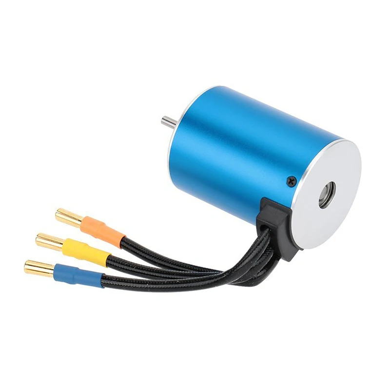 Новый 3650 3100KV 4 полюса безсенсорный бесщеточный мотор для 1/10 RC автомобиля|Детали и