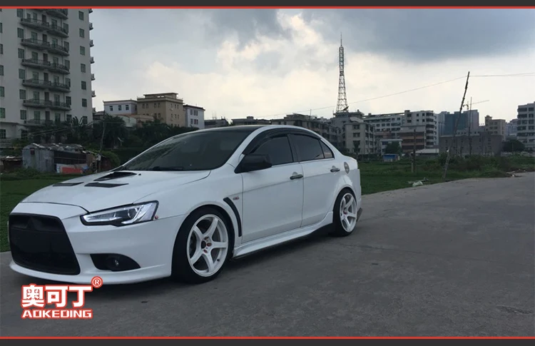 AKD тюнинг автомобильные фары для Mitsubishi Lancer EX 2008- светодиодные фары DRL ходовые огни биксеноновые фары противотуманные ангельские глаза