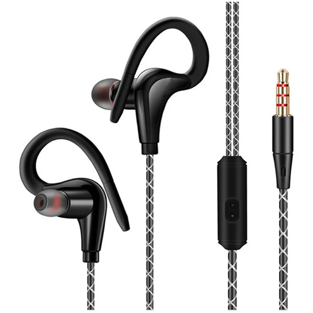 Sicneka спортивные наушники Super Bass HiFi с защитой от пота гарнитура для бега микрофоном