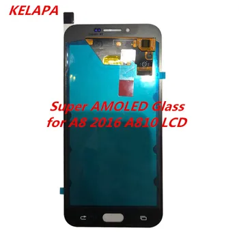 

A810 Super AMOLED LCD Display Compatible For Samsung Galaxy A8 2016 A8100 A810 Touch Screen Digitizer Assembly