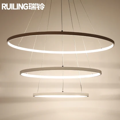 

Nordic post-modern Pendant Lights fashion simple creative art personality dining room living room lamp circular lamp FG168