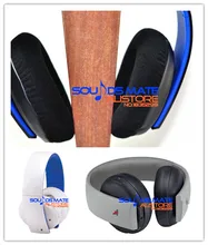 Soft Thick Velour Ear Pads Cushion For Sony PlayStation Gold Wireless Stereo Headset Headphones Velvet Pillow
