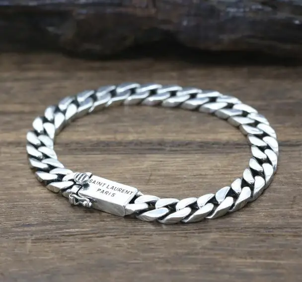 

JOOCHEER Sterling S925 925 silver Bracelet Bangle circular fashion vintage trendy lock open