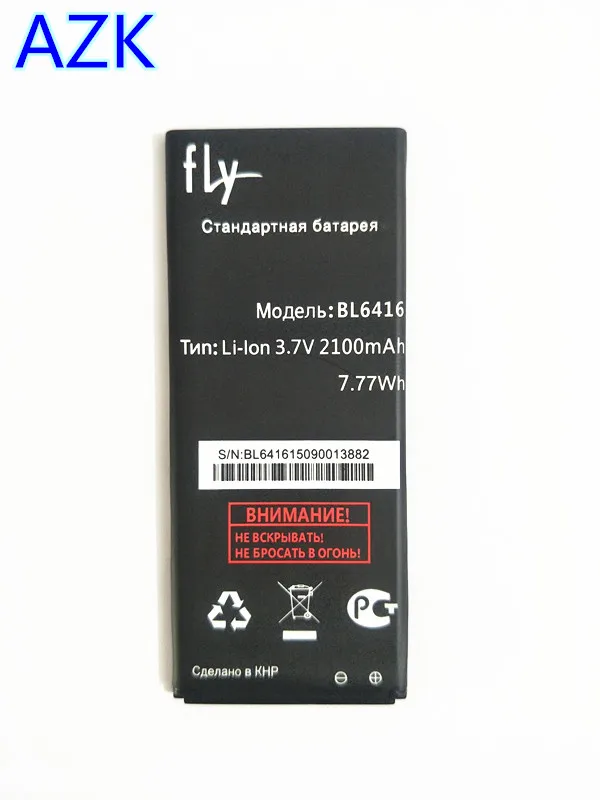 Аккумулятор AZK мобильный телефон 2100 мАч BL6416 для Телефона fly FS551 Nimbus 4|battery for|battery for