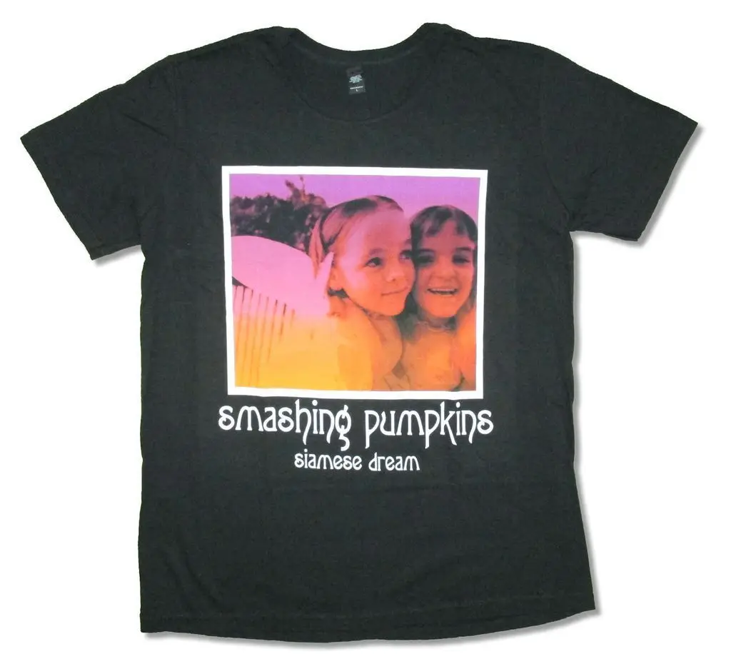 Smashing Pumpkins Siamese Dream Album Image черная футболка новая официальная Повседневная мужская