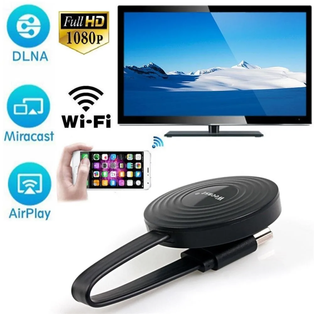 

For Miracast/airplay Mirroring/youtube Rk3036 Airplay Phone Wireless Display Mirroring Device Wifi Hdmi Tv Dongle Support Dlna