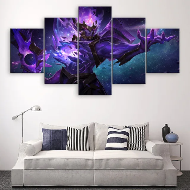 5-Pieces-Canvas-Printed-Pictures-Dark-Star-Jarvan-IV-Wall-Art-Game-Poster-Home-Decor-League.jpg_640x640