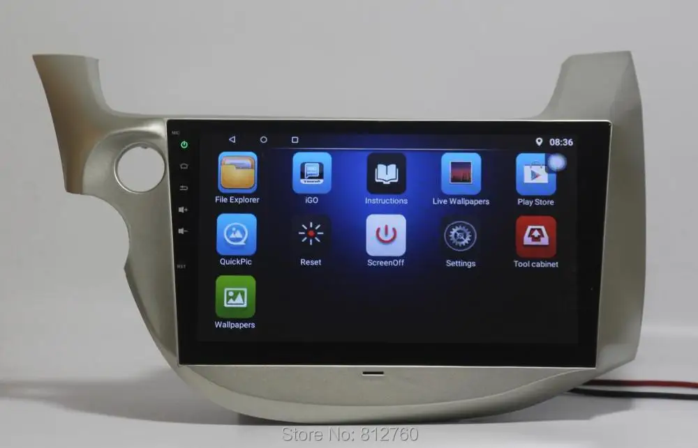 Top Nedehe 10.1" Android 8.0 Car DVD GPS for HONDA FIT JAZZ 2007 2008 2009 2010 2012 2013 car radio video player Capacitive screen 10