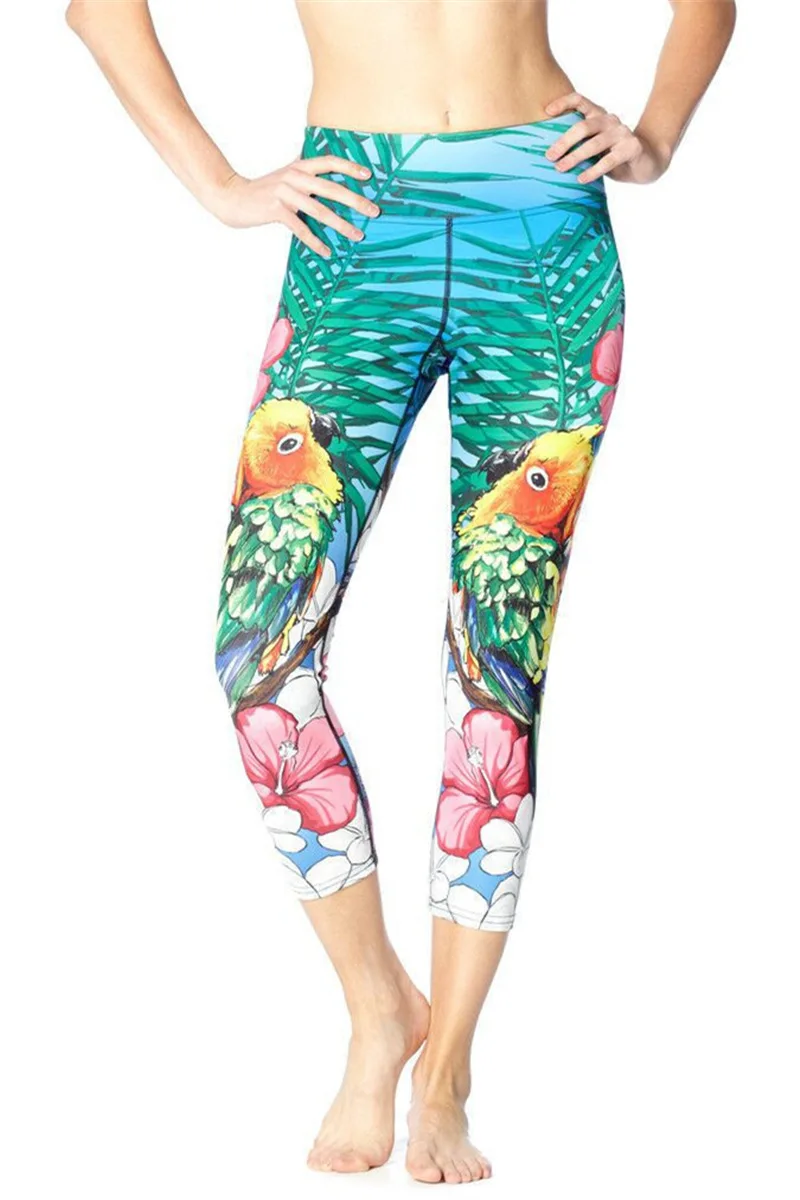 nike parrot leggings