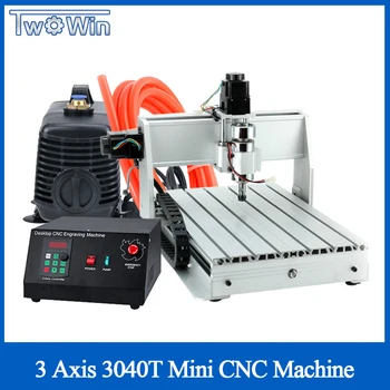 

300W 3040T Mini CNC Machine 3 Axis Pcb Milling Machine Wood Router cnc Router with MACH3 Control Working Area 390 x 280 x 55mm