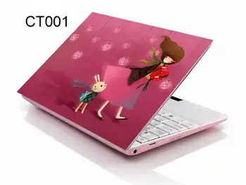 

Pink Girl Universal Laptop Art Decal Sticker Skin For 13.3" 14.1" 15" 15.5 15.6 PC