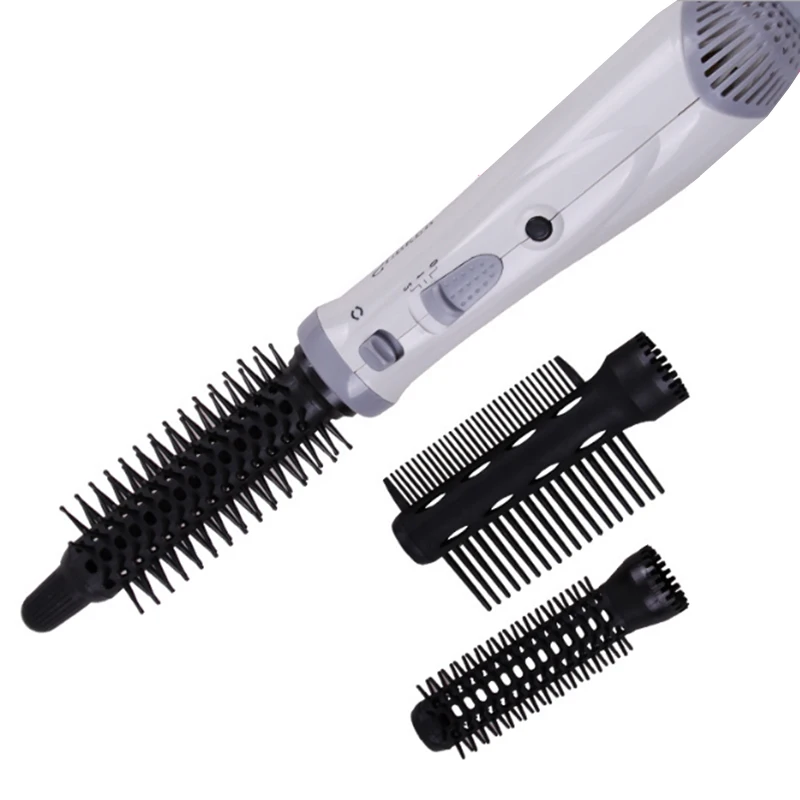 3in1 Multifunction Hair Dryer Styling Tools Set Professional Electric Hair Dryer Curly Hair Straightener Brush Comb Blower (1)