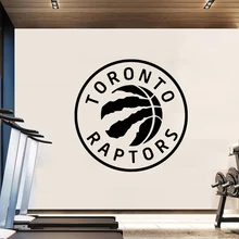 Basketball Kawhi Leonard  Fmvp Emblem Team Logo Toronto Raptors Vinyl Wall Sticker Decals For Kids Bedroom Decor Wallpaper