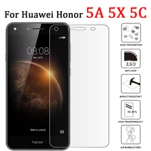 Защитное стекло для huawei honor 5a, закаленное стекло honer 5a, защитная пленка для экрана 5 a x c a5 5x 5c x5 c5 hono huawey