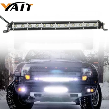 

1x Single Row LED Light Bar Offroad 13Inch 36w Super Slim Combo LED Work Light Bar for Jeep Off-road UTV Truck ATV SUV 4x4 boat