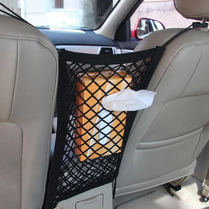 

Car Organizer Seat Back Storage Bag Net Bag For Lada Granta Vaz Kalina Priora Niva Samara 2 2110 Largus 2109 2106 4x4 2114 2112