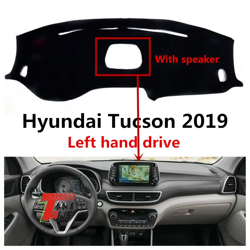 TAIJS левый руль солнцезащитный козырек для приборной панели Hyundai Tucson 2019 с
