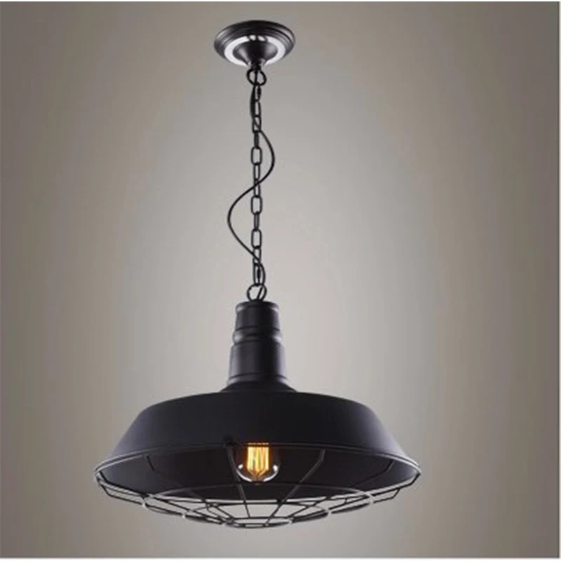 

Free shipping loft American country creative industries nordic personality retro iron chandelier for single room