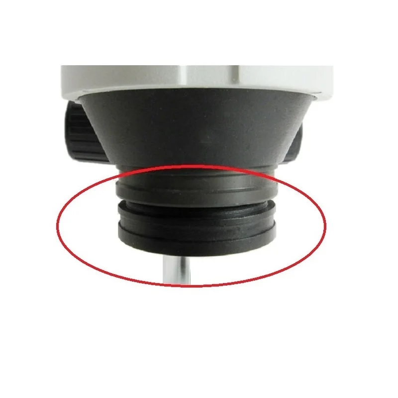 1X вспомогательный оптический объектив для бинокулярного или тринокулярного стерео микроскопов защита линза Барлоу Монтажная нить 48 мм