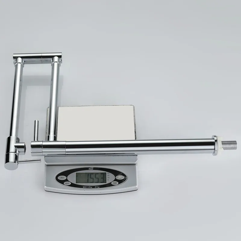 10 Yr Warranty High Quality Solid Brass Talis C Deck Mounted Double-Jointed Pot Filler Kitchen Sink Faucet Cold Water Only Tap