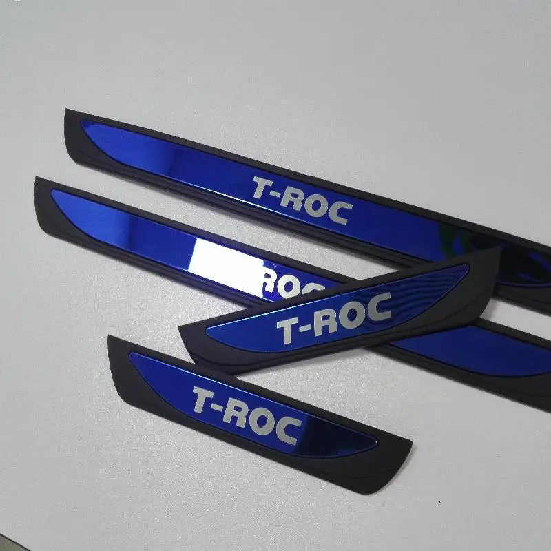 For-Car-Styling-Accessories-Sticker-Volkswagen-VW-T-Roc-T-Roc-Door-Sill-Scuff-Plate-Guard (1)