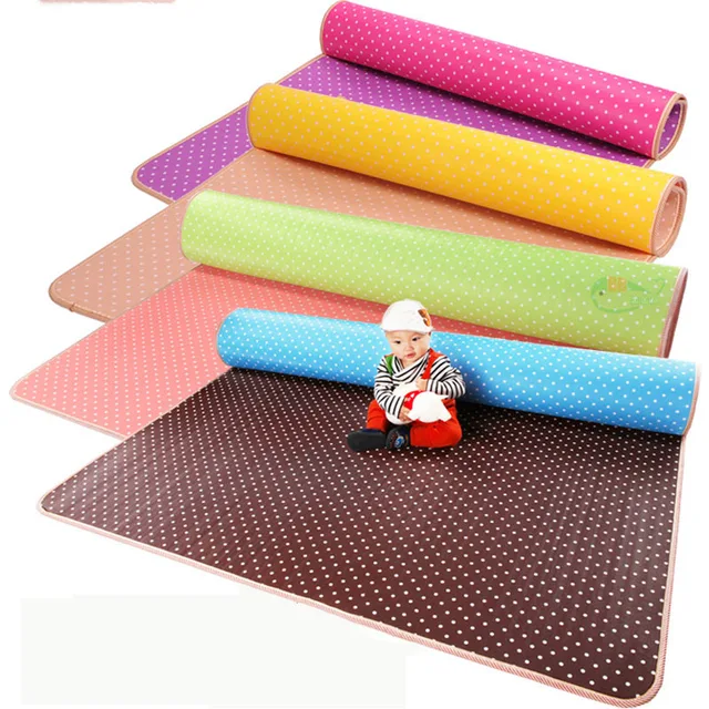Buy Hot! Solid Baby foam Play Mat / double faced Crawl