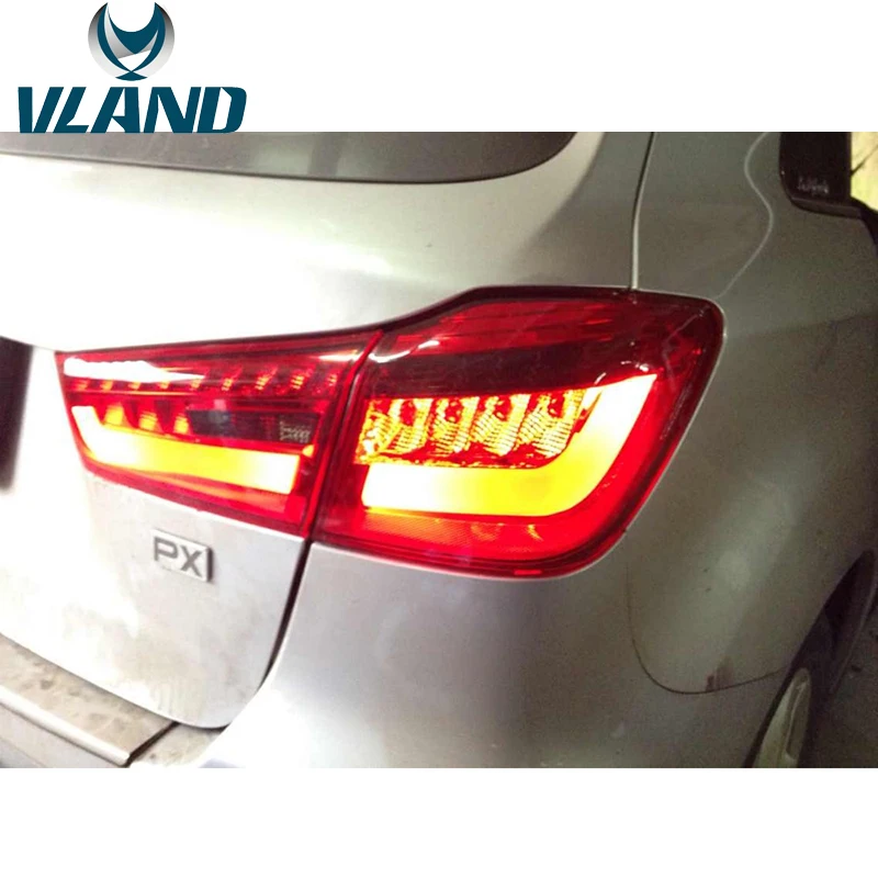 VLAND завод для Mitsubishi Outlander Sports /ASX светодиодные задние фонари 2012 2013 2014 2015 с красным