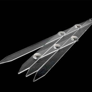 

New ! 1Pcs Permanent Makeup Ruler Eyebrow Shaping Stencil Tools Ratio Divider Ruler Cosmetic Measure Make Up Tool accessoire de