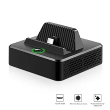 Портативное охлаждение тепловыделение usb type C док-станция Поддержка HDMI 4 K видео USB 3,0 выход док-станция для Nod хоста переключателя