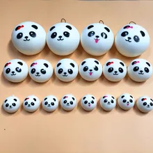 Мягкое большая панда медленно поднимающиеся Mochi мягкие и милые оптом сжимаемые игрушки для детский мобильный телефон Симпатичные Подвески